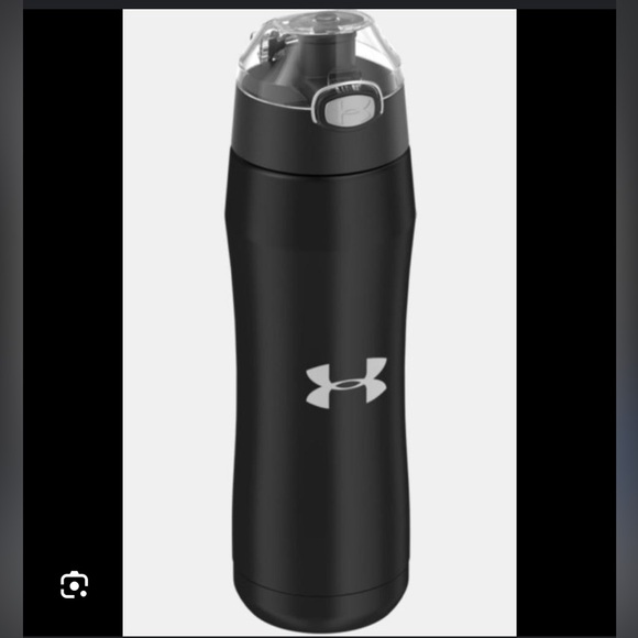 Under Armour Vacuum Insulated Stainless Steel Hydration Water Bottle Black NEW - Picture 3 of 7